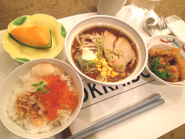 北海道フェア夕食