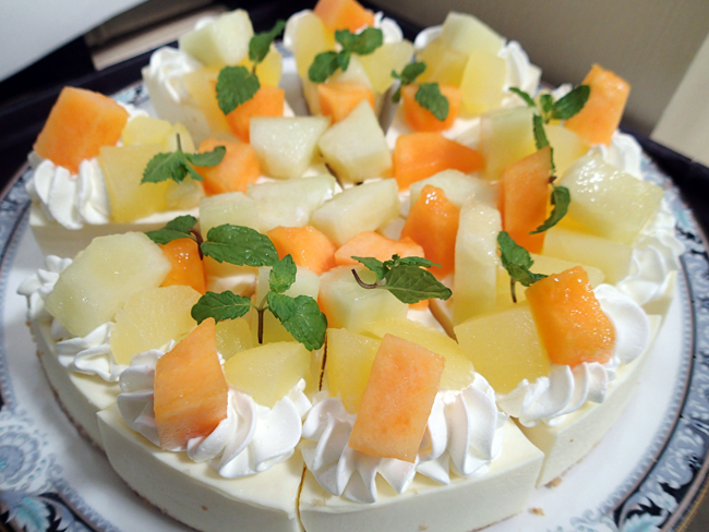 メロンケーキ
